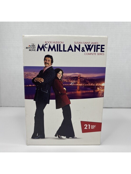 Other - McMillan & Wife Complete Series 6 Seasons TV DVD 21 Disc Set Brand New